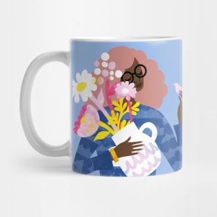 Jug of Flowers Mug